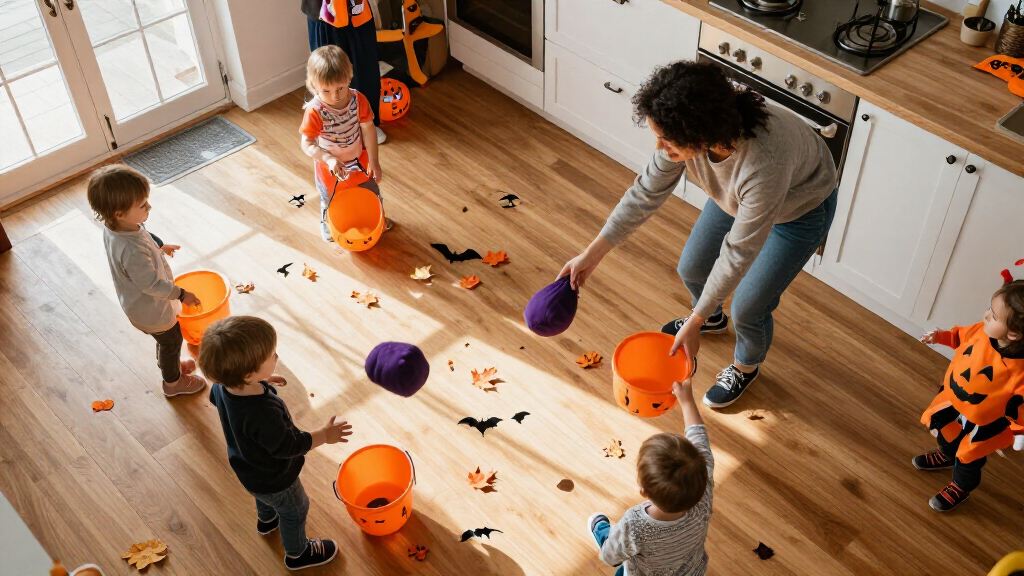 toddler Halloween party games