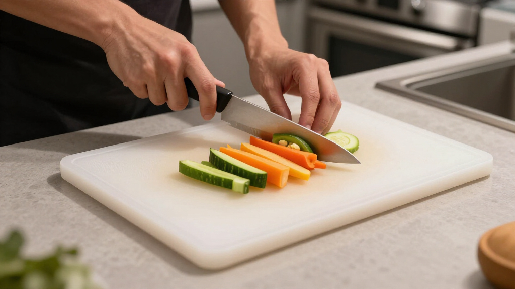 plastic cutting boards for knives