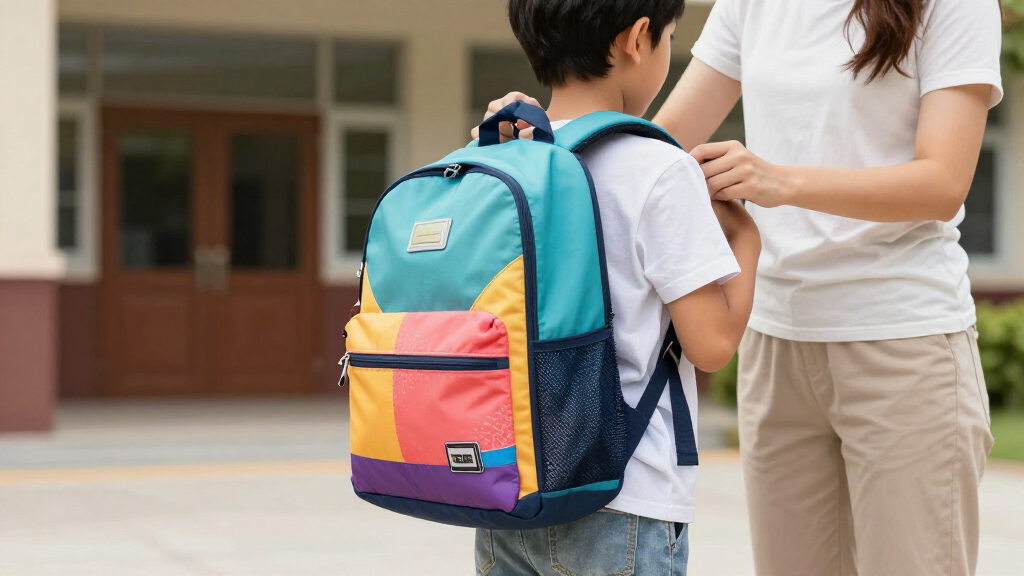 kids' backpack with laptop compartment
