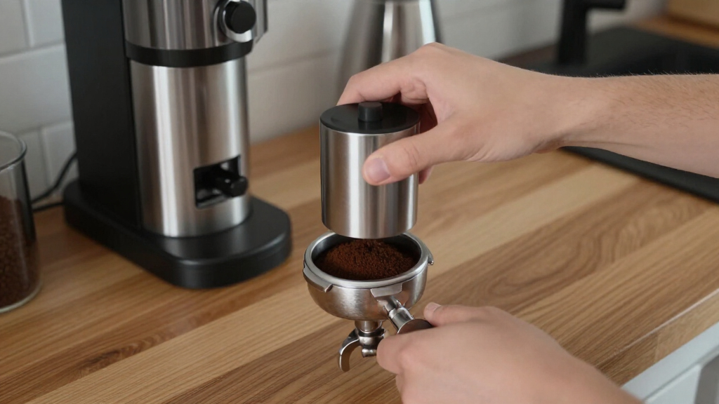 best espresso grinder with metal dosing cup