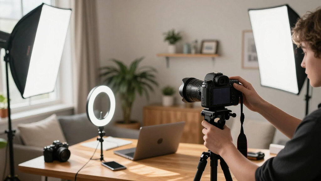 video lighting for content creators