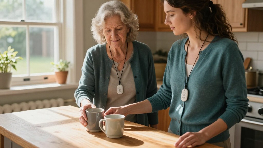 medical alert systems with fall detection