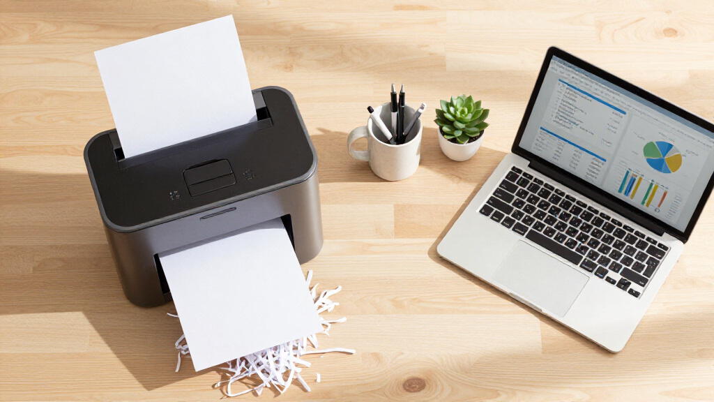 high capacity paper shredder for office security on amazon usa