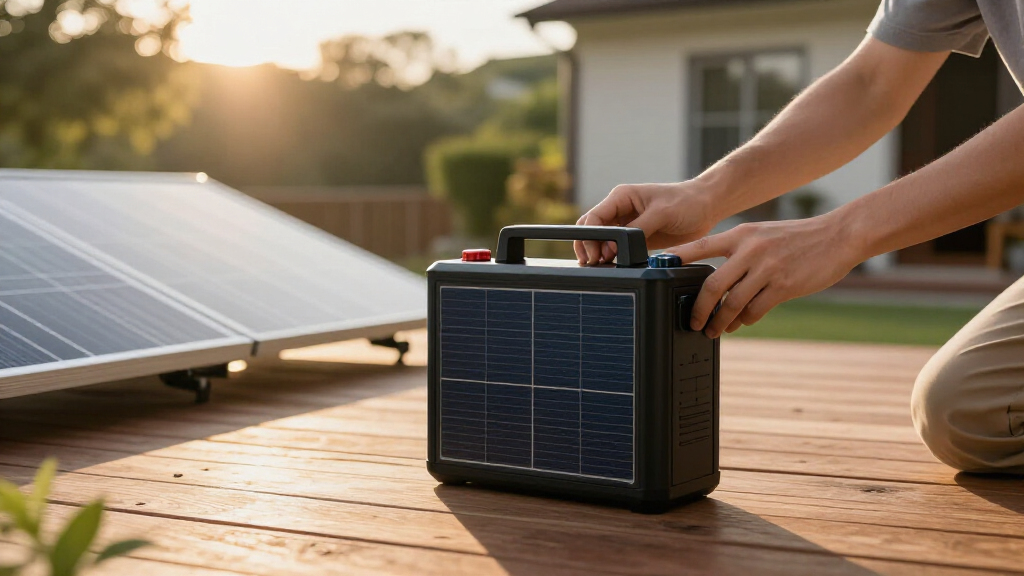 solar-powered backup batteries