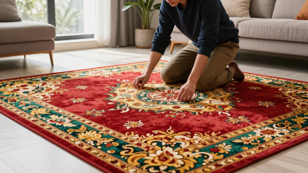 yilong chinese floral silk carpet