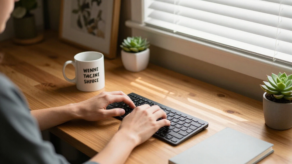 motivational quote desk accessories