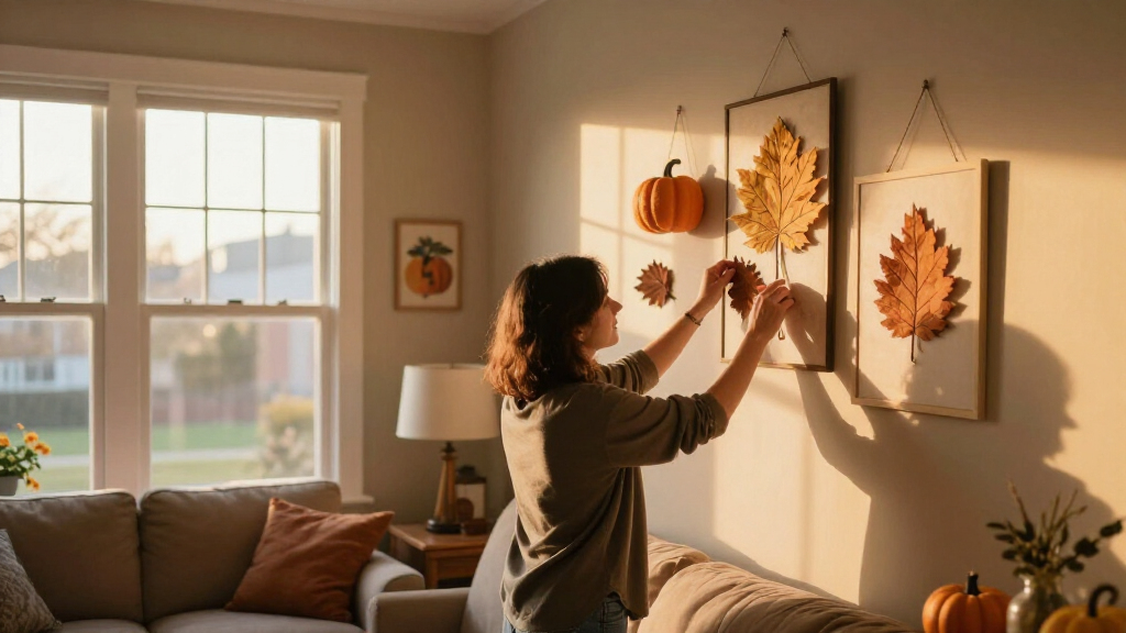 fall-inspired wall art decor