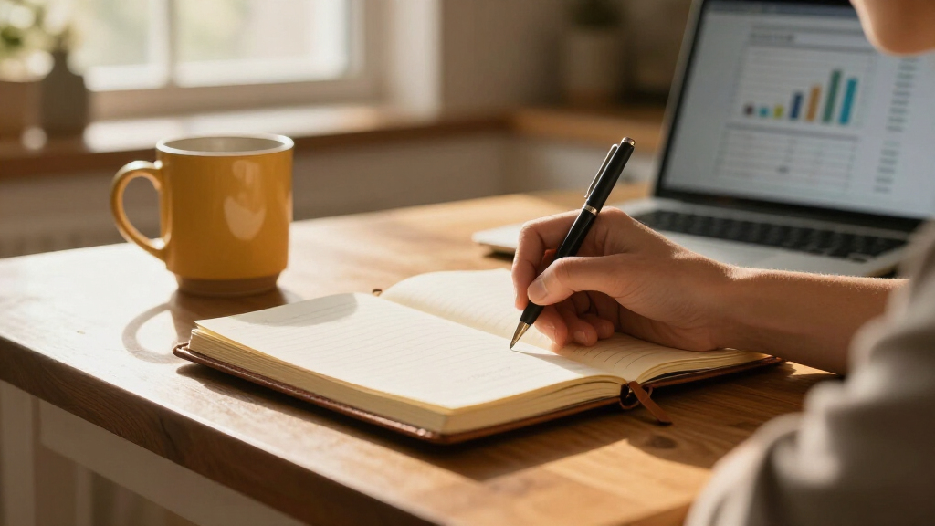 financial planning notebooks