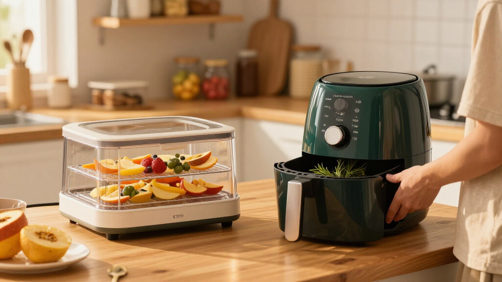 food dehydrator vs air fryer dehydrator roundup