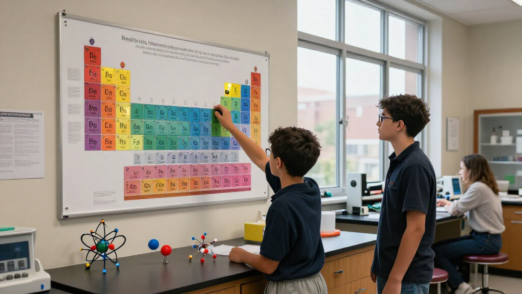 interactive periodic table posters