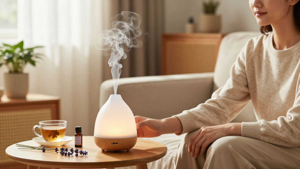 aromatherapy diffuser for stress relief