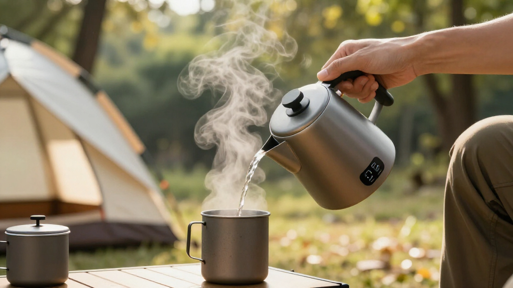 electric kettle with temperature control