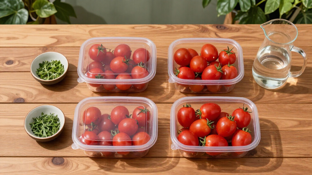 best cherry tomato storage containers