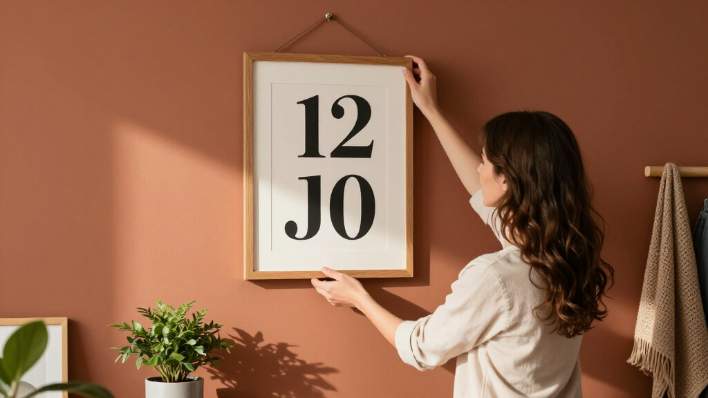angel number wall art