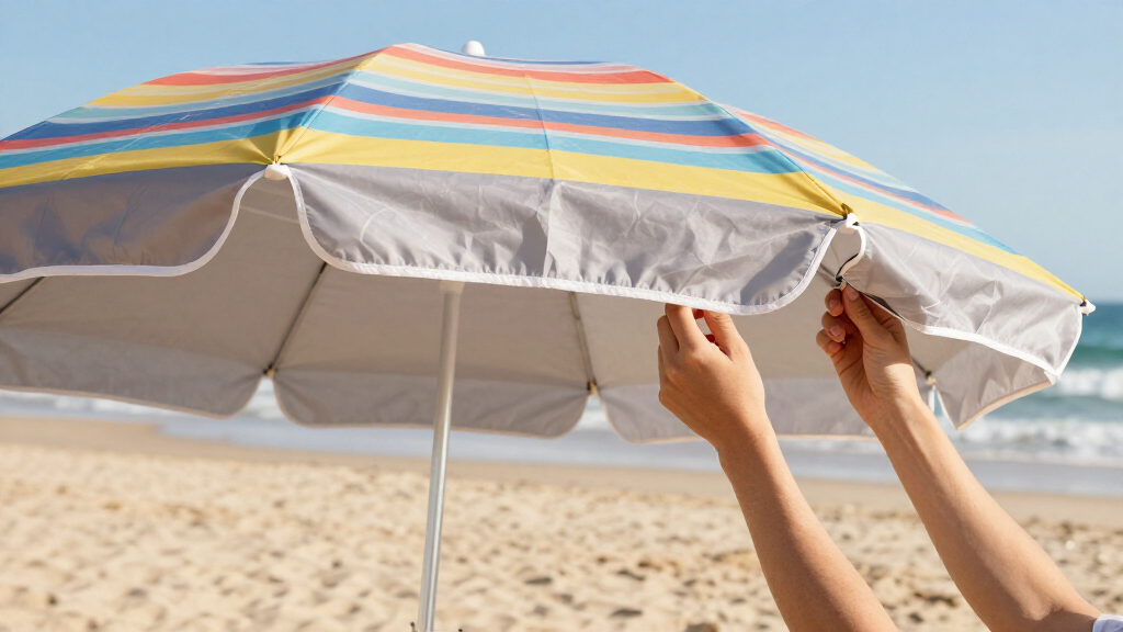 highend beach umbrellas