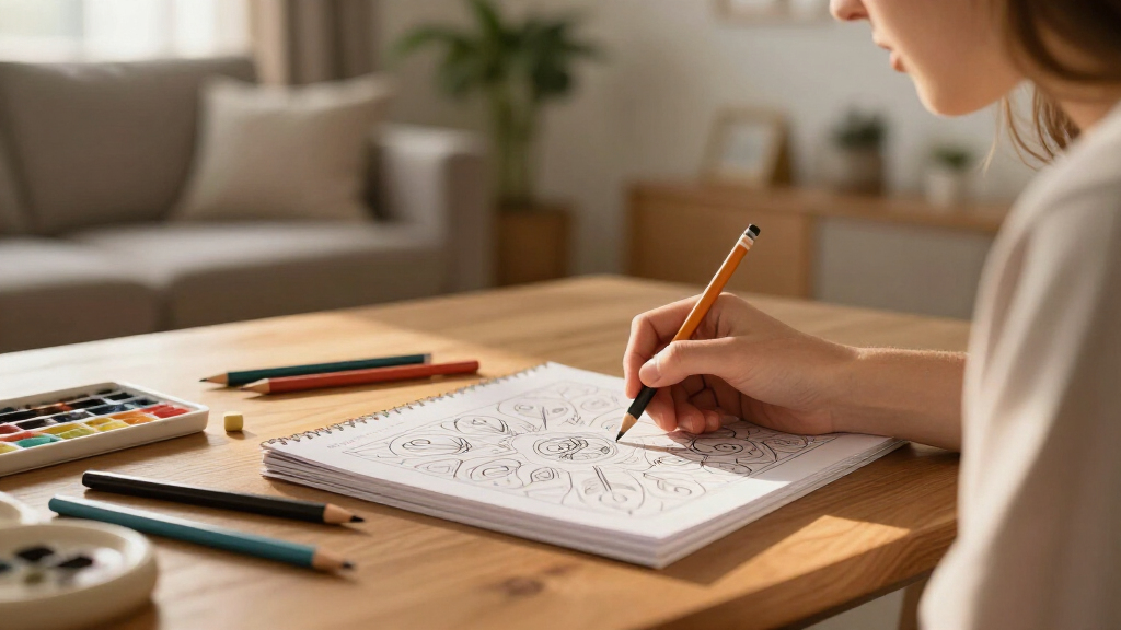 anxiety relief adult coloring books