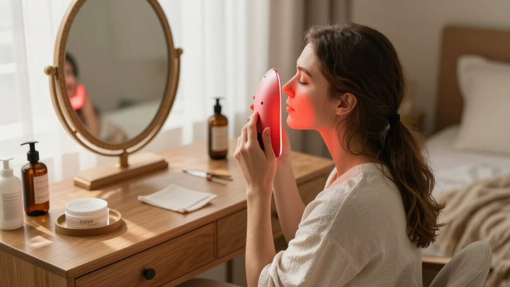 best red light therapy panel for collagen support