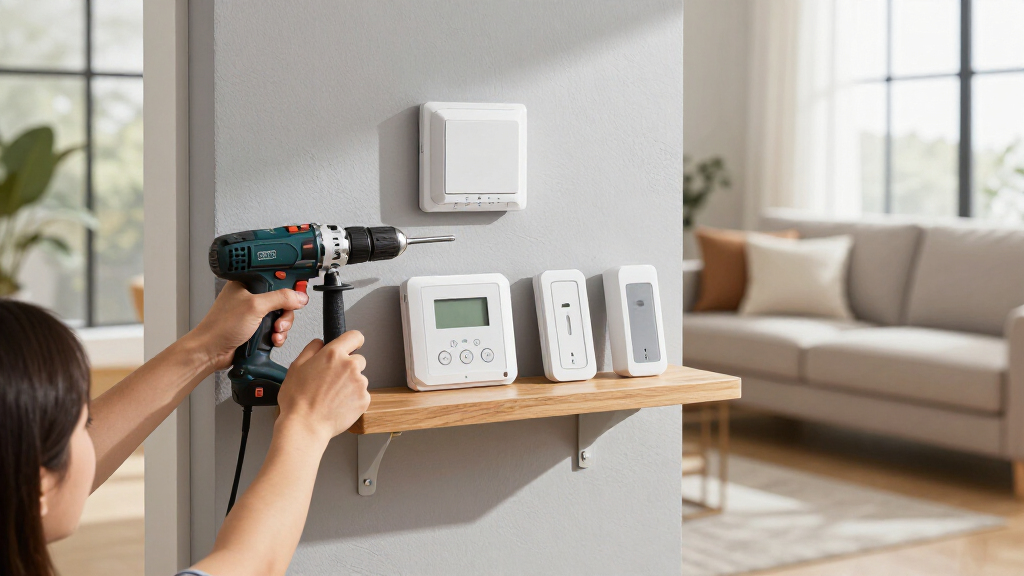 home alarm system kit diy install
