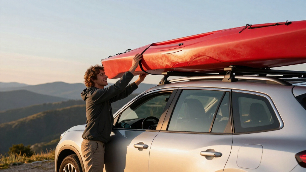 top rated car top kayak carrier for road trips