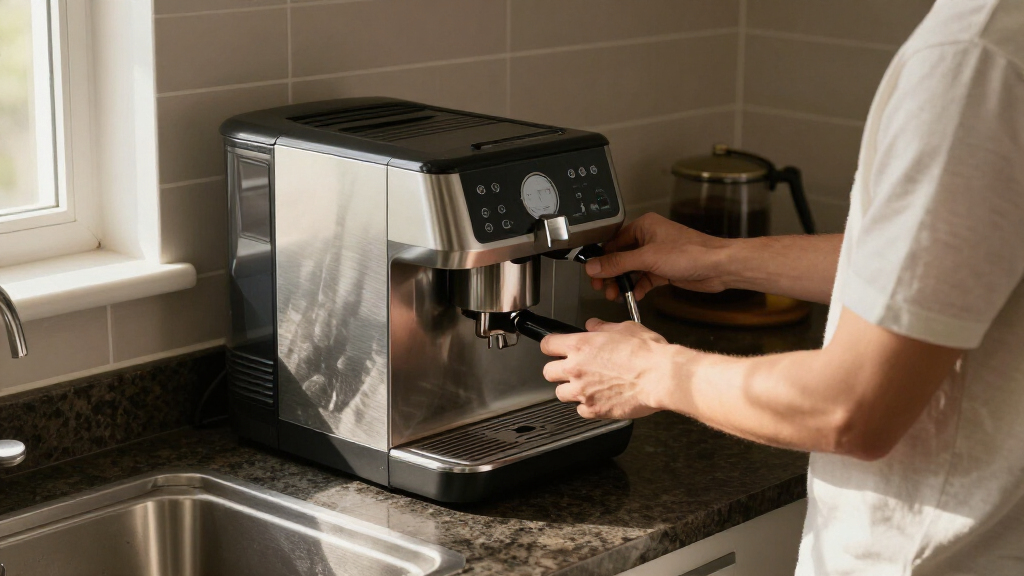 built in coffee machines plumbed