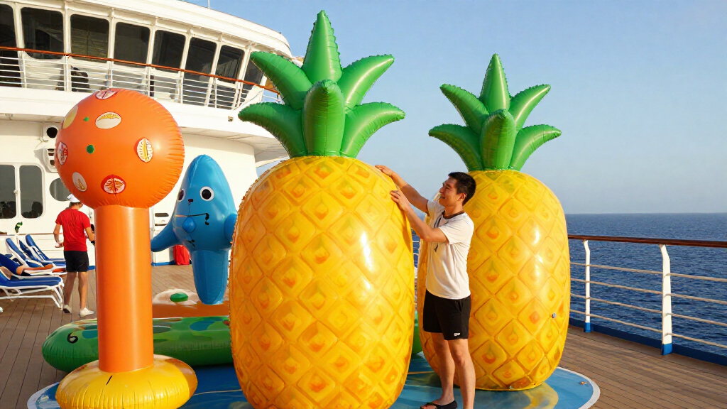 inflatable cruise decorations
