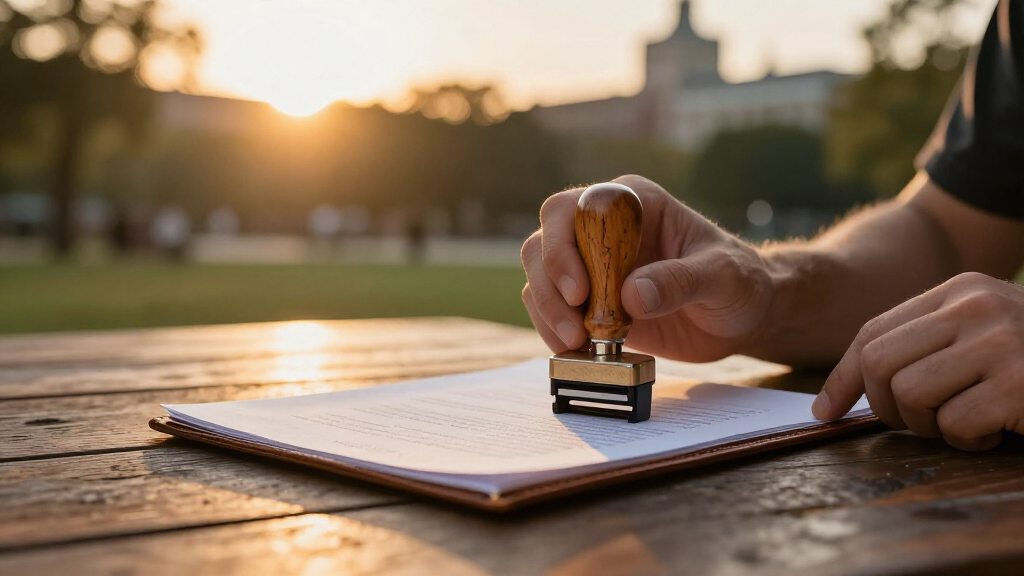 notary public stamp kit