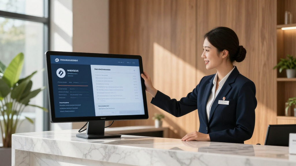 best digital signage for reception areas