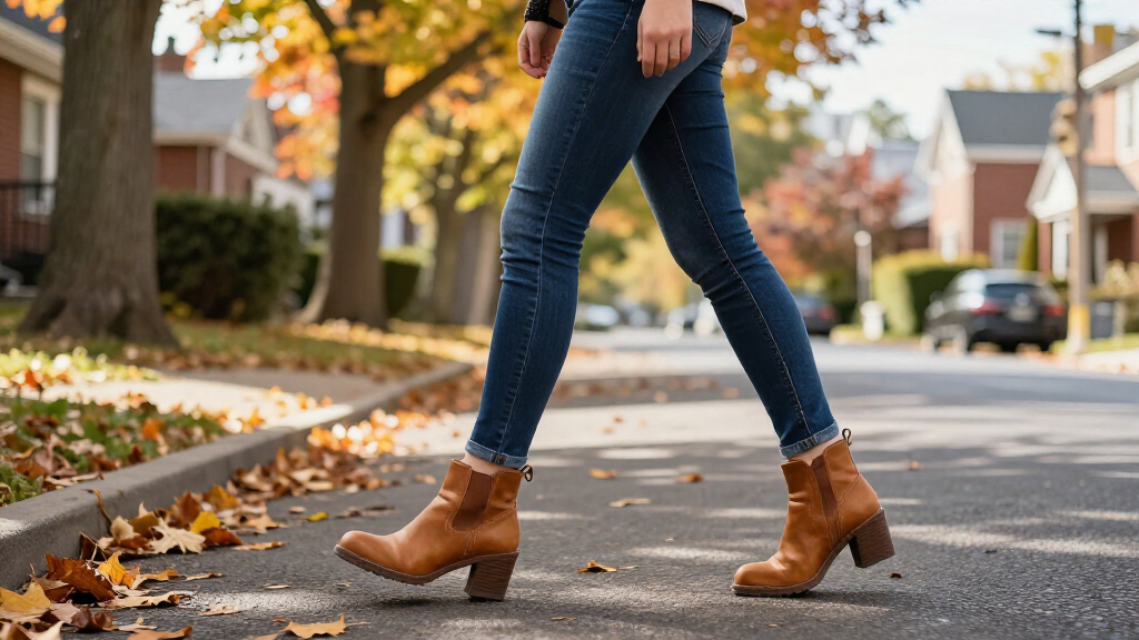 best autumn boots for jeans