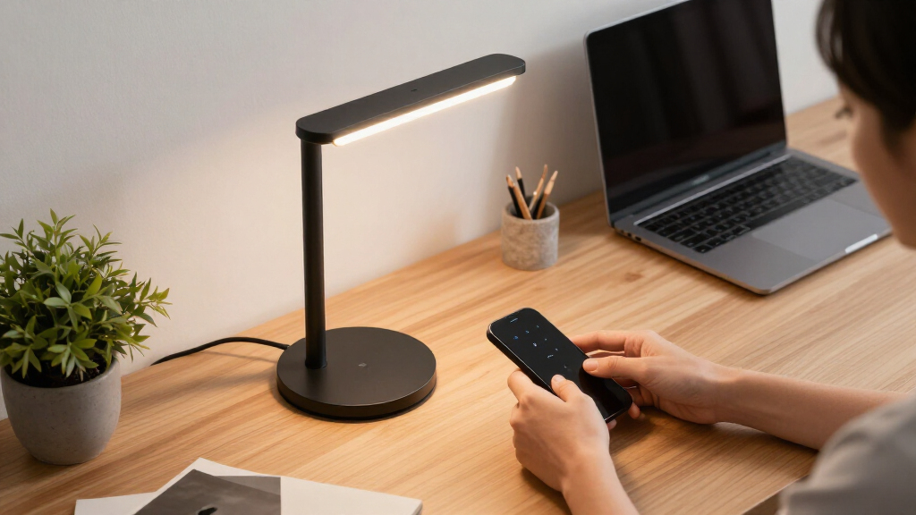 smart home desk lamps