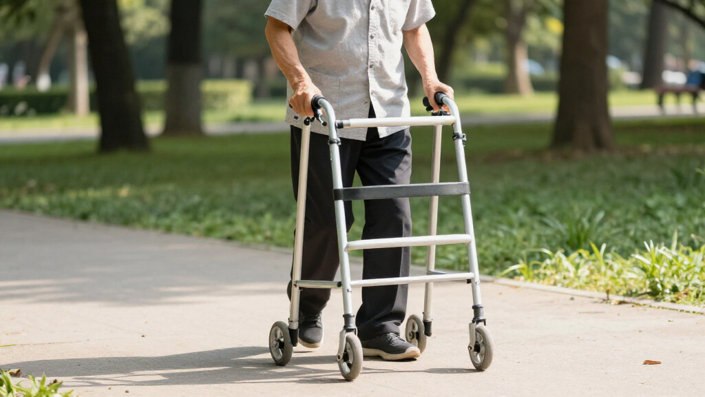 folding walkers for the elderly