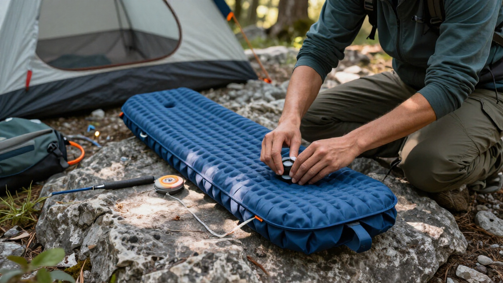 self inflating sleeping pad premium