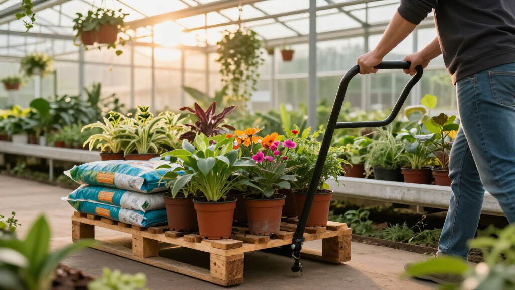 best pallet jack alternative for home greenhouse loads