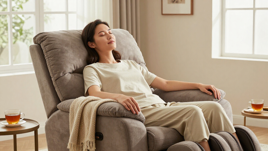 best oversized recliner with massage and heat
