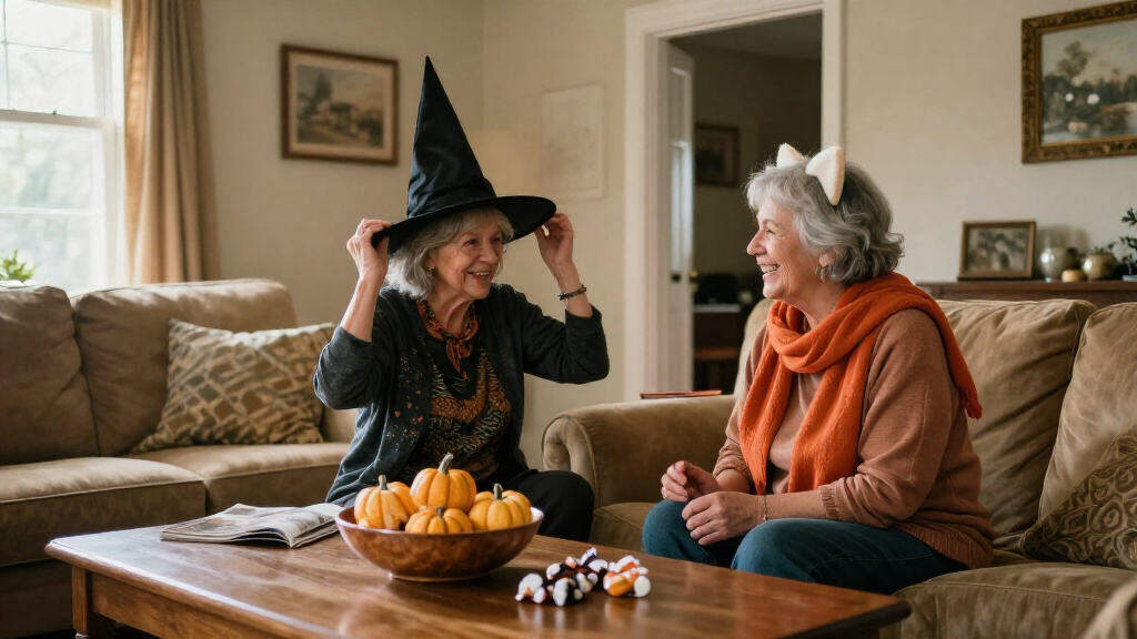 easy Halloween costumes for seniors