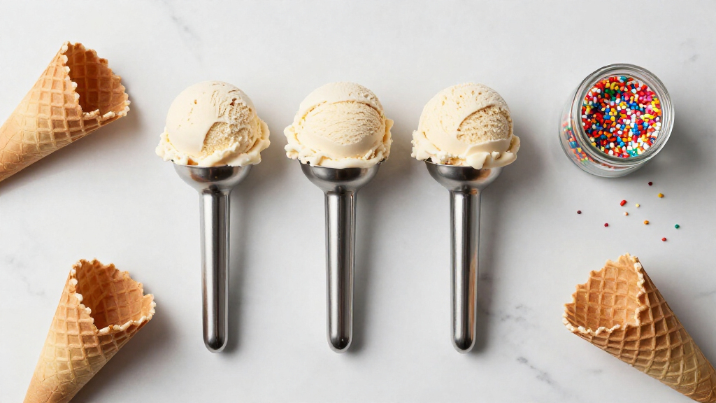 ice cream scoops for dessert shops