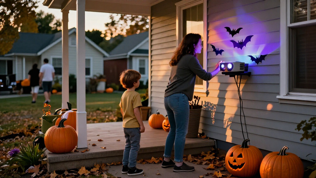 Halloween projector lights