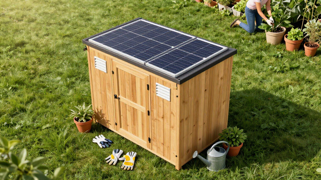 best solar shed ventilation kit for garden buildings