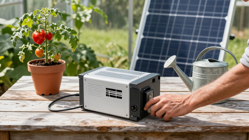 best inverter chargers for greenhouse solar systems