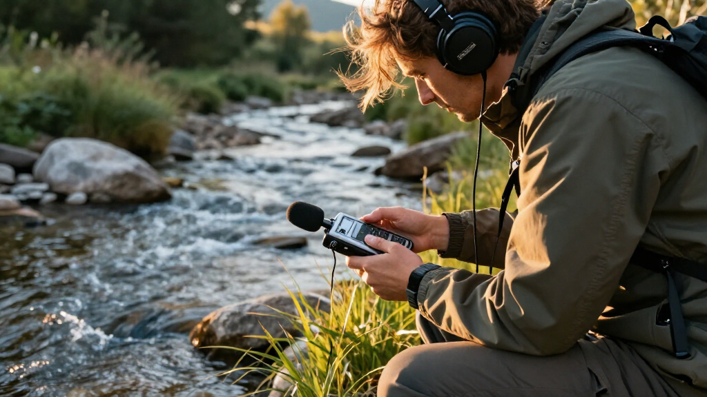 portable audio recorders for field recording