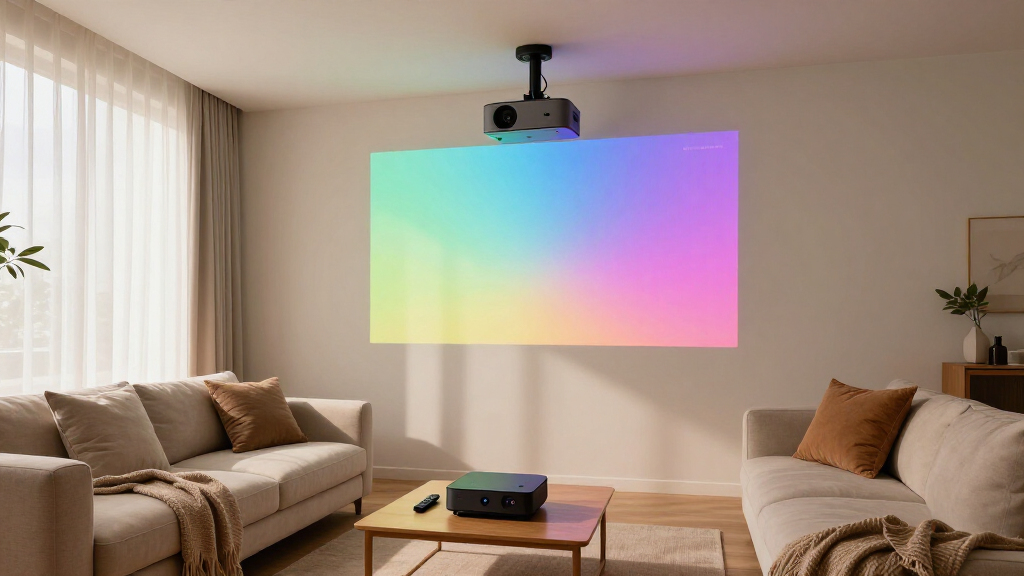 hdr projectors with wide color gamut