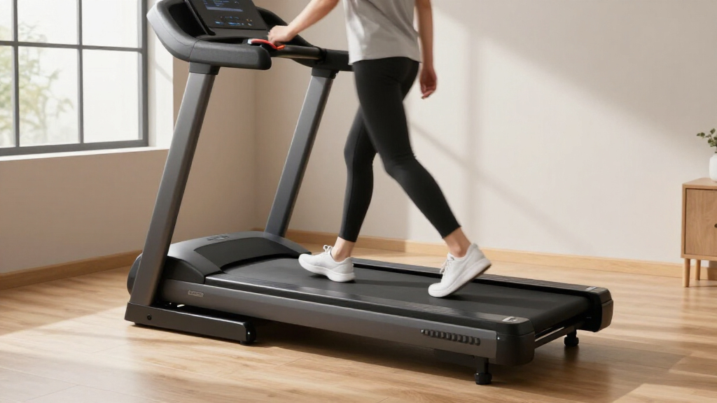 compact foldable treadmill