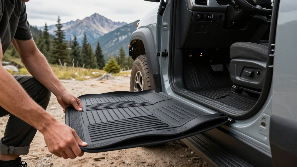 best all-weather floor mats premium for national park road trips with easy installation