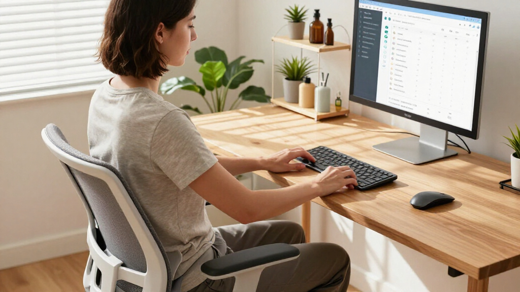 ergonomic study desk accessories