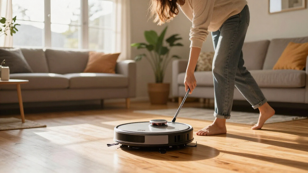 robot vacuum for long hair