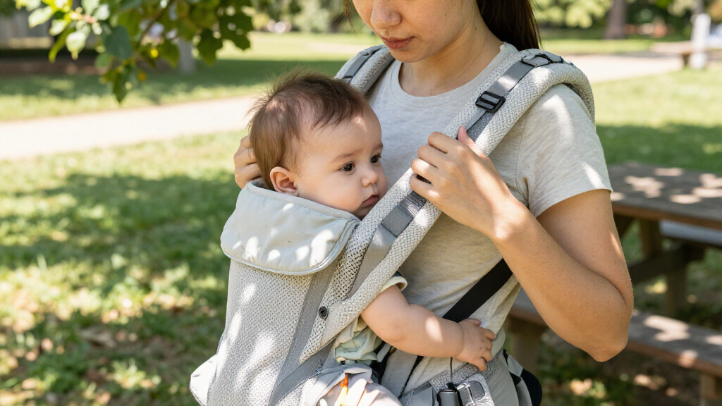 breathable baby carrier for hot weather