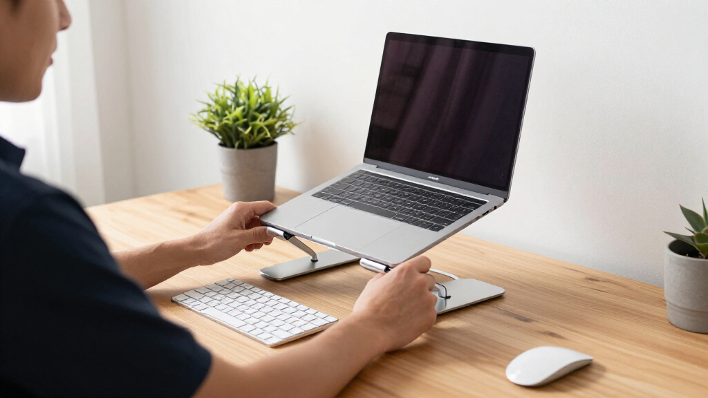 ergonomic laptop stands