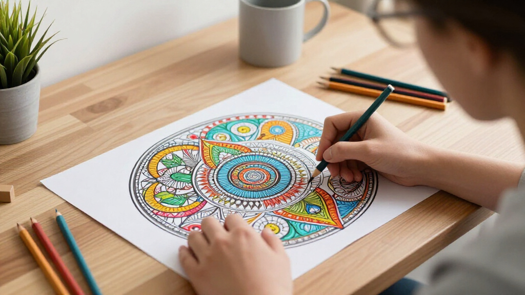 adult coloring books for stress relief
