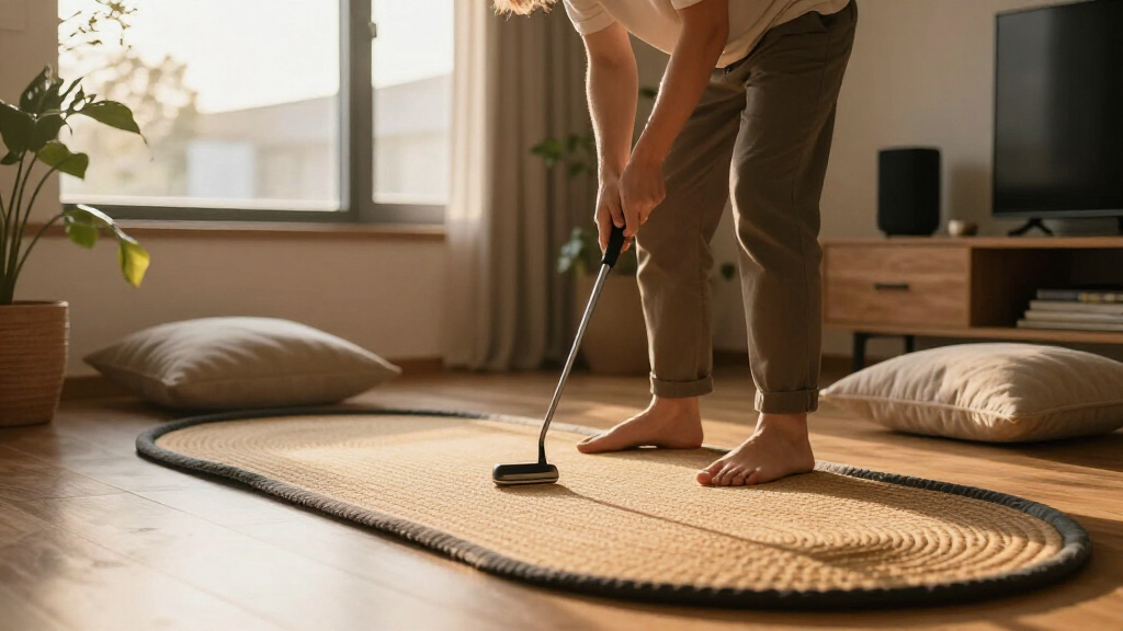 mini golf putting mat