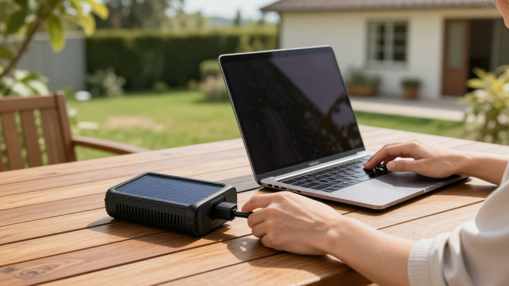 solar-powered laptop chargers