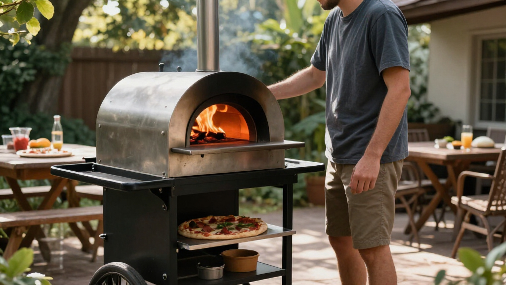 best pizza oven cart